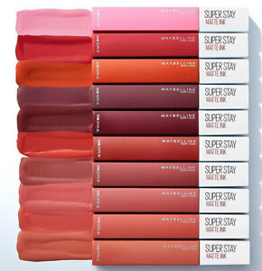 maybelline super stay liquid matte lipsticks for a makeup artists kit